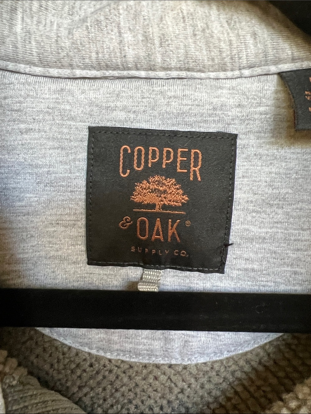 Copper Oak Men's Slate Gray Corduroy Snap-Front Jacket Medium - Picture 2 of 10